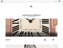 Tablet Screenshot of monacowatch.com